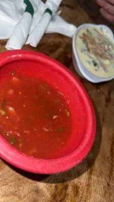 Homemade salsa