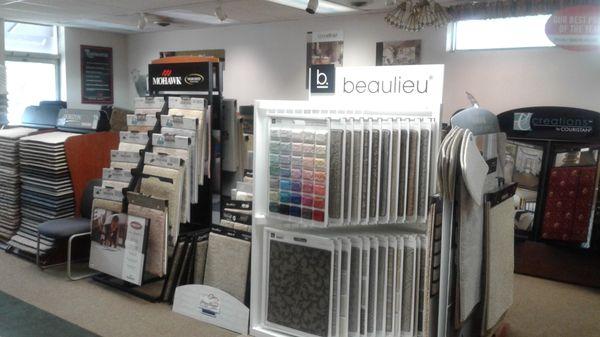 We carry a wide variety and selection of high-quality flooring including carpet, wood flooring, laminate and tile.