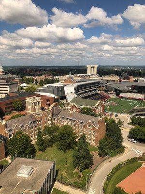 View from Calhoun Residence Hall