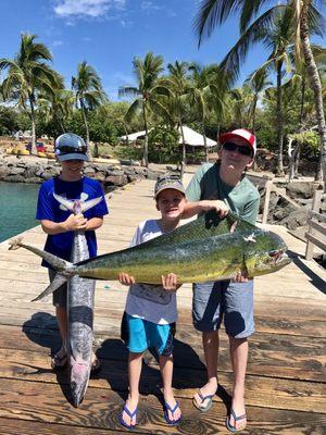 Ono and Mahi Mahi success!