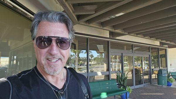 ROSARIO S. CASSATA AT NAPLES AIRPORT IN NAPLES, FLORIDA.