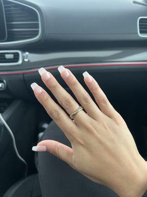 Acrylic manicure