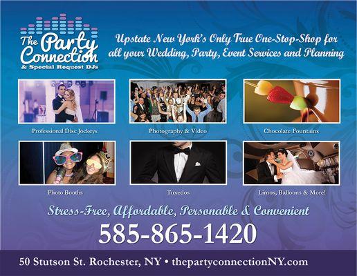 The Party Connection & Special Request DJs offers every customer the personal touch every time.