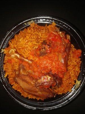 Jollof Rice W/ Chicken