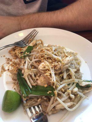 Pad Thai with Chicken