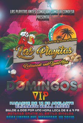 DOMINGOS VIP EL MEJOR AMBIENTE EN MANASSAS VA