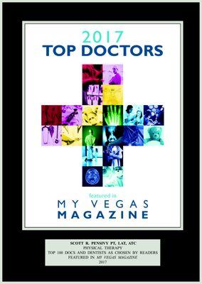 My Vegas Magazine's Top 100 Doctors competition, voted on by the readers!