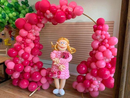 Custom life-sized balloon character and ring!