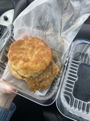 Chicken biscuit