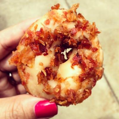 Maple bacon donut!