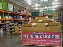 M.E. Wine and Liquors.