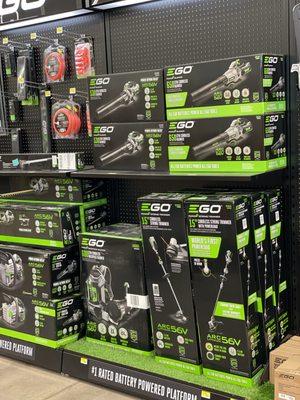 We carry EGO Power Tools & Accessories