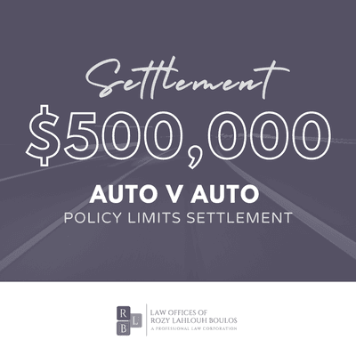 Auto v. Auto Settlement