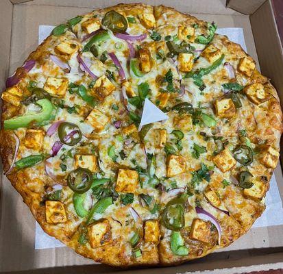 Shahi Paneer Pizza