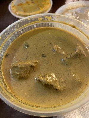 Lamb Korma, ...it'll do me fine late night! The meat was not too tender but flavorful.