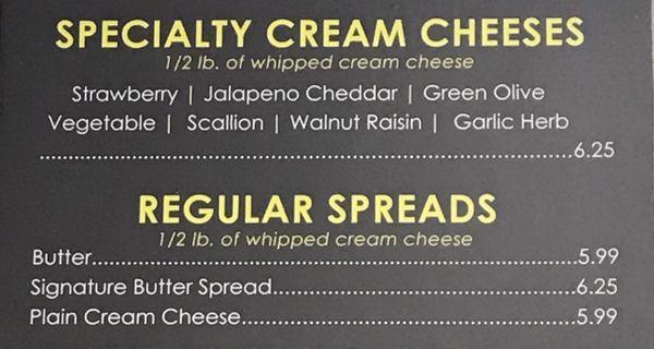 Homemade Cream Cheese Spreads Flavors