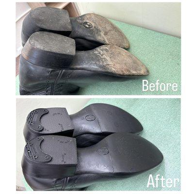 Heel and half sole repair