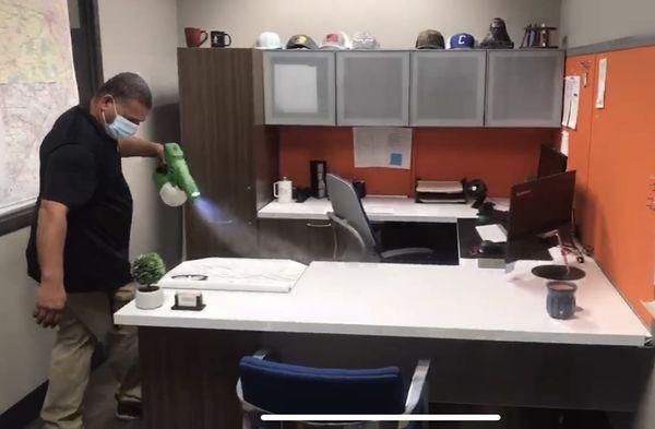 Office Disinfecting/Sanitizing Sevices