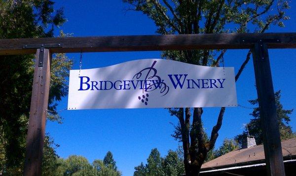 Come see where it all started! Bridgeview Vineyards was one of the first tasting rooms in Southern Oregon!