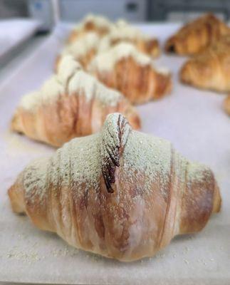 Matcha croissant