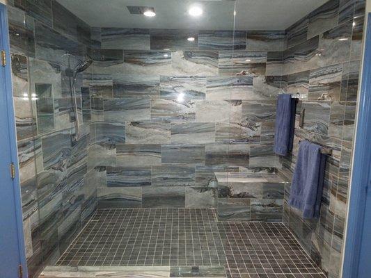 Beautiful Custom Shower Remodel