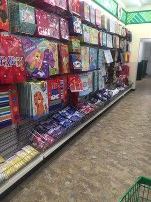 Great assortment of party supplies