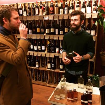 In-store tasting