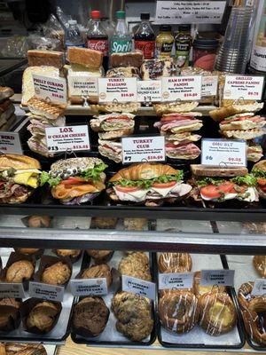 Display sandwiches