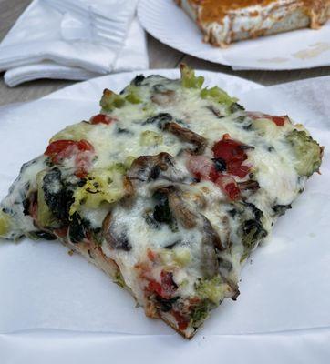 Vegetable Pizza (Square)