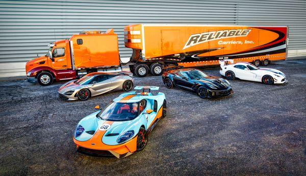 Reliable Carriers is the nations largest exotic, luxury, and collector car transport company.