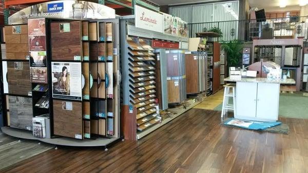 Our new laminate section!