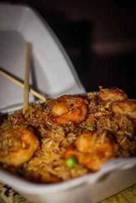 Shrimp fried rice