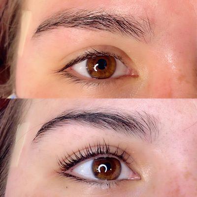 Lash lift + tint