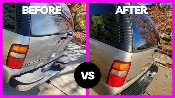 From a hazy glare to crystal clarity, let me put the pop back into your paint, while making things visibly safer for you on the road.