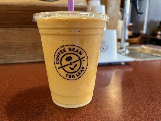 Pumpkin Ice Blended drink