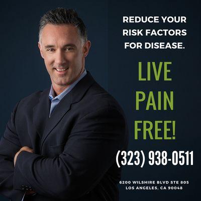 Dr. Robert Pomahac is a Los Angeles based chiropractor with a comprehensive, results-driven approach to eliminating chronic pain