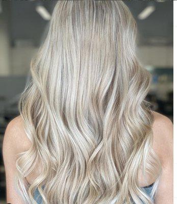 Blonde Highlights and Glaze