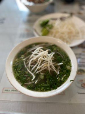 1. Pho Tai (steak)