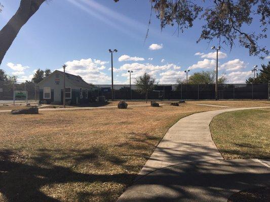 Plenty of tennis courts