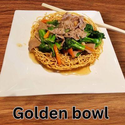 Golden bowl