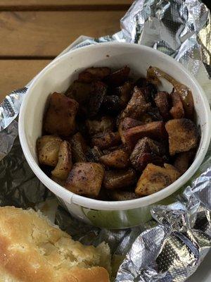 Breakfast potatoes & onions