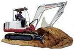 Takeuchi Mini Excavators for rent.