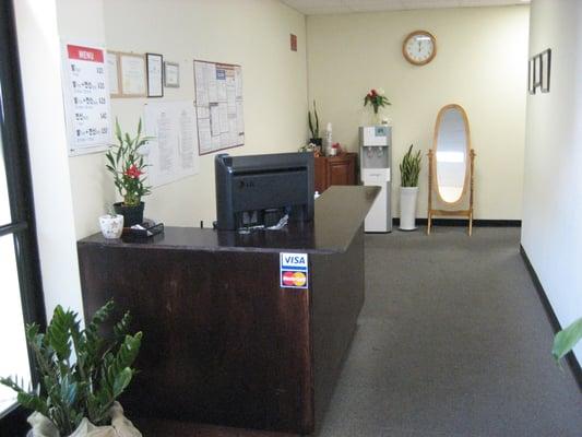 front desk