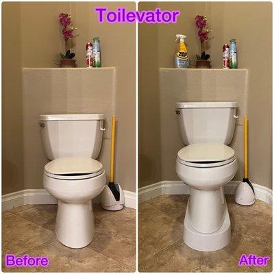 Toilet Raiser - Need that or know someone who does call at 4242105540 and let us help you! Happy to save you money and make your life better