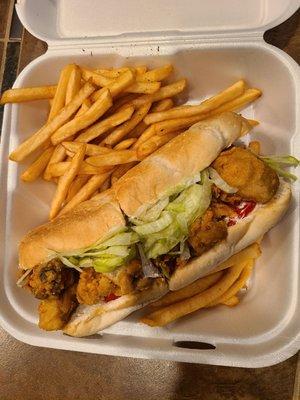 Oyster poboy best I've had in my life