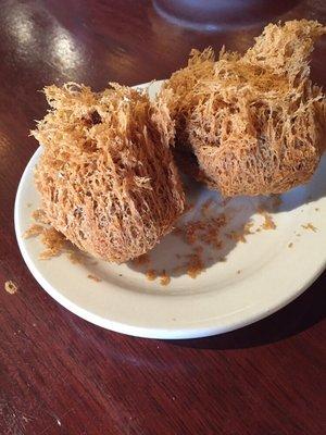 Fried taro root