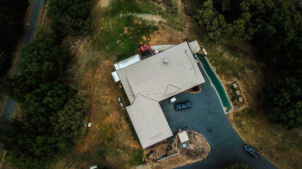 GAF HDZ Timberline Reflector Series Shingles Installed for a Roof Replacement by Quality First Home Improvement