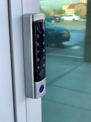 Access control installation