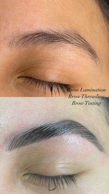 Eyebrow Threading, Eyebrow Tinting, Eyebrow Lamination