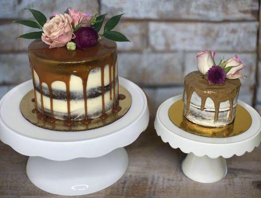 Indulge in our exquisite cake collection for both you and your furry friends.